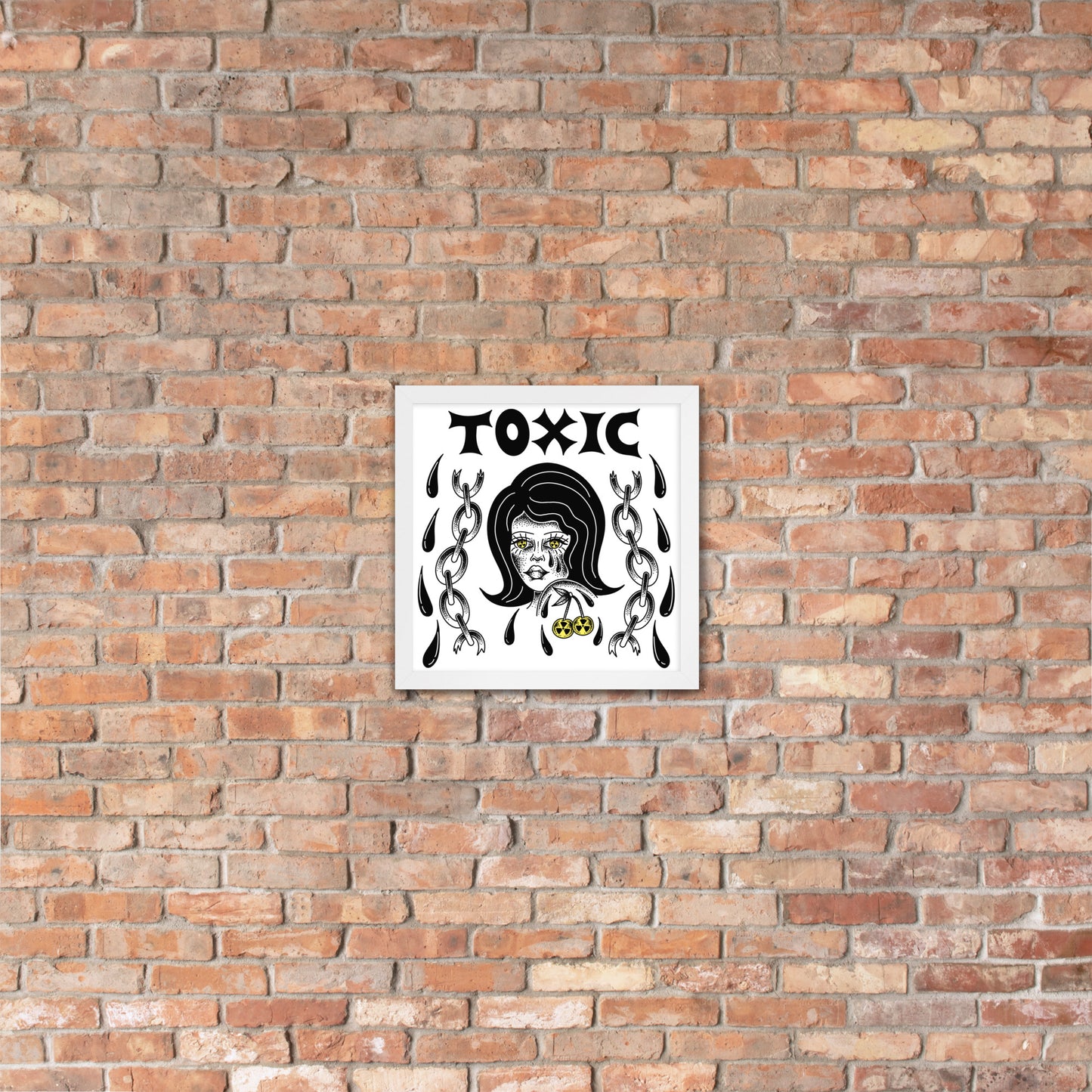TOXIC Framed poster