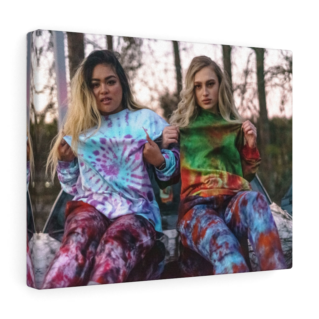 West Coast Girls Canvas Gallery Wrap - DyesByKaleb LLC