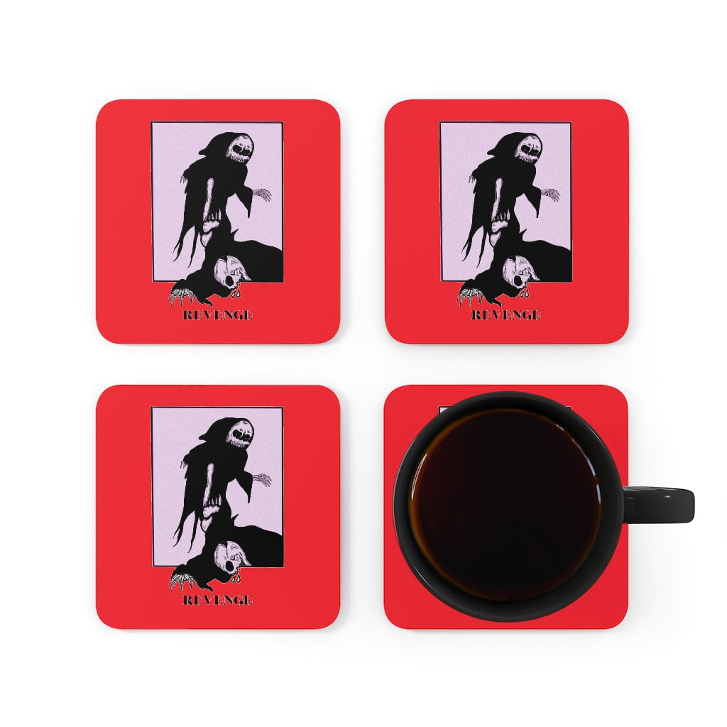 Red REVENGE Coaster - DyesByKaleb
