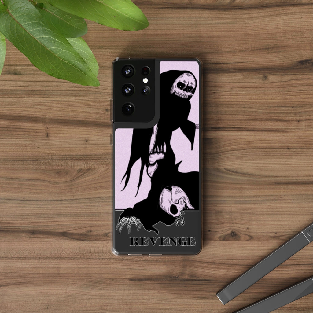 REVENGE Samsung Galaxy S21Clear Cases - DyesByKaleb