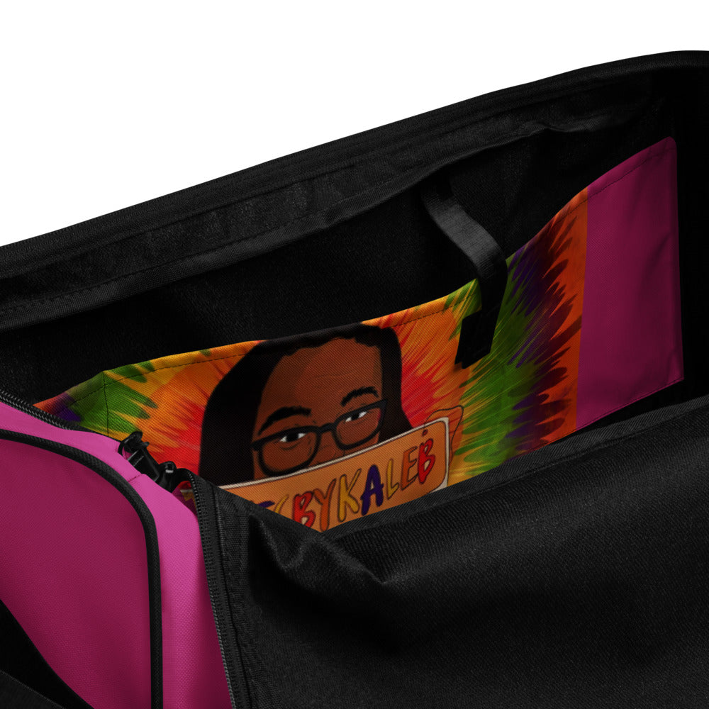 Purple PATIENCE Duffle bag - DyesByKaleb