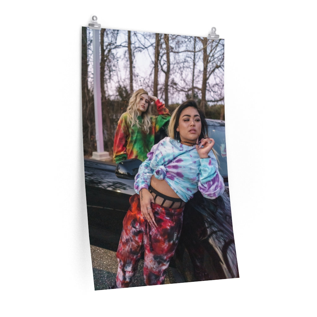 West Coast Girls Premium Matte Poster - DyesByKaleb LLC