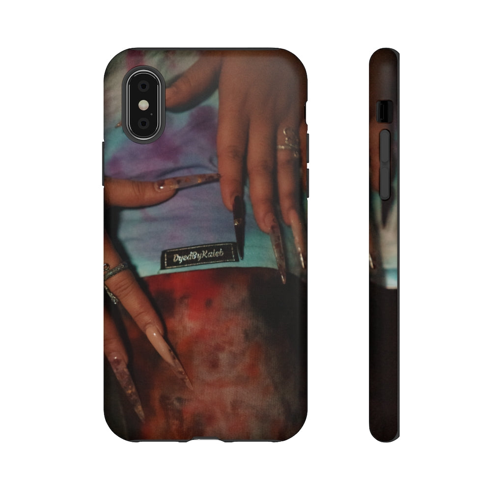 King YaYa nail iPhone Tough Cases - DyesByKaleb LLC