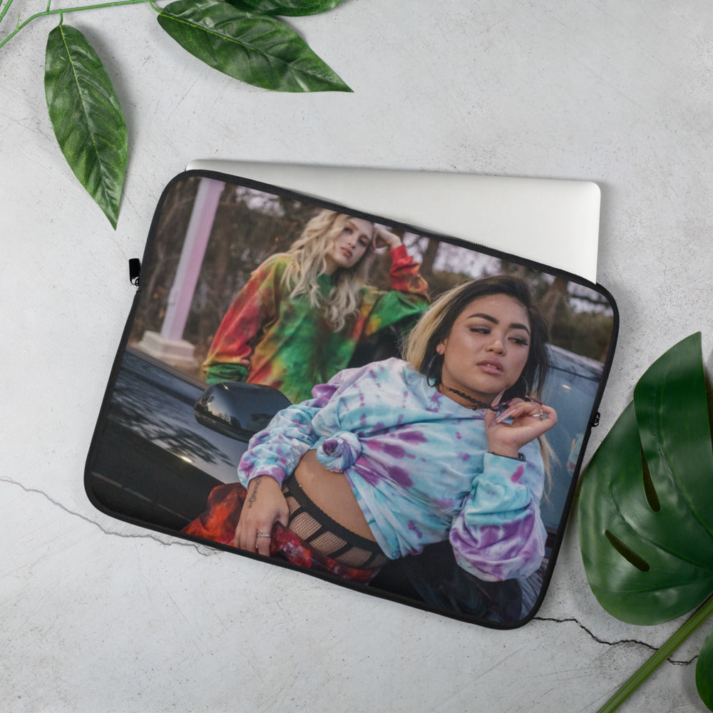 West Coast Girls Laptop Sleeve - DyesByKaleb LLC