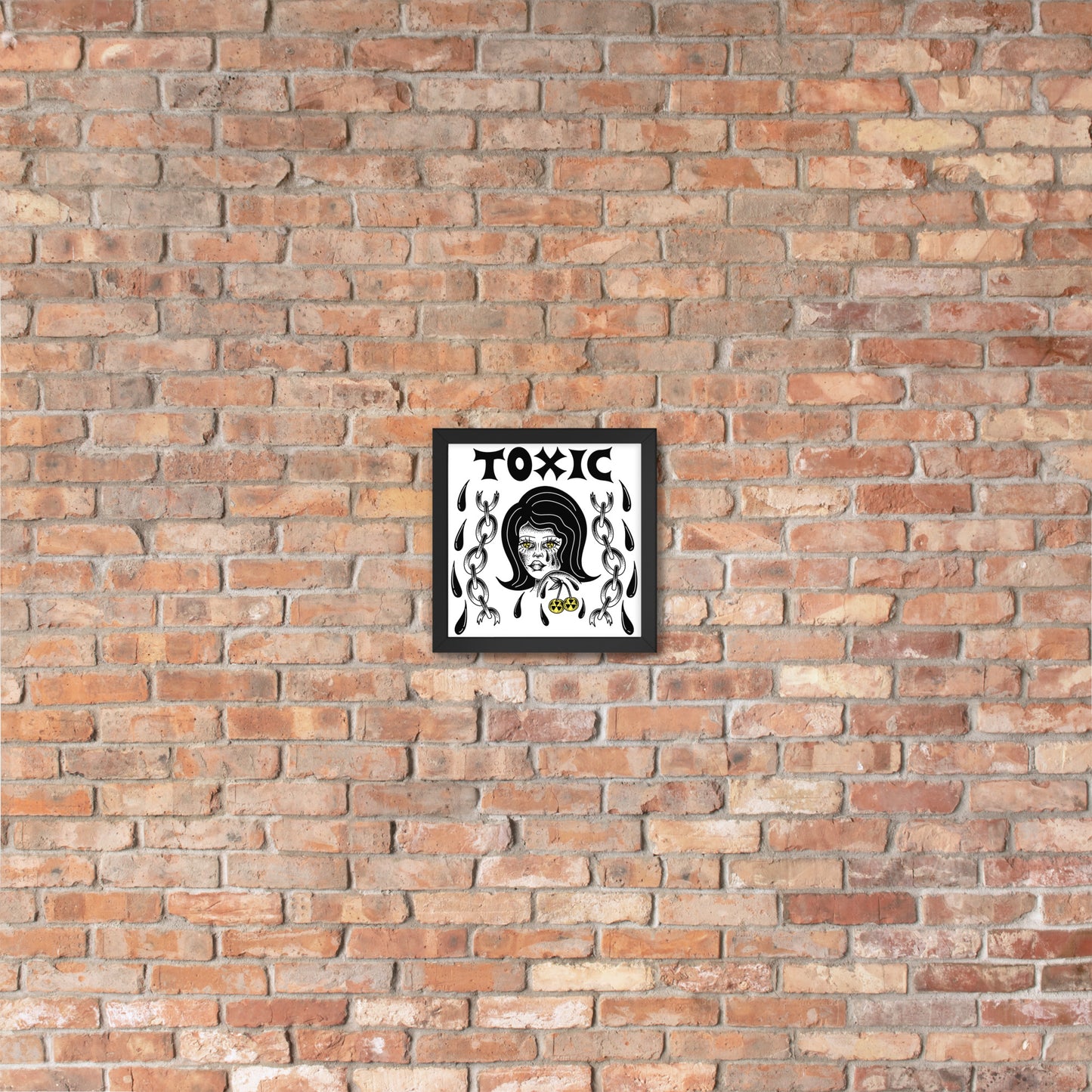 TOXIC Framed poster