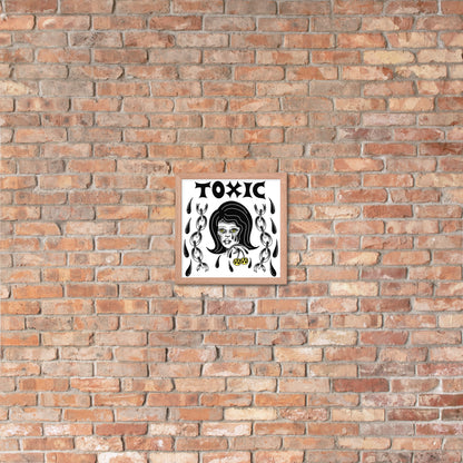 TOXIC Framed poster