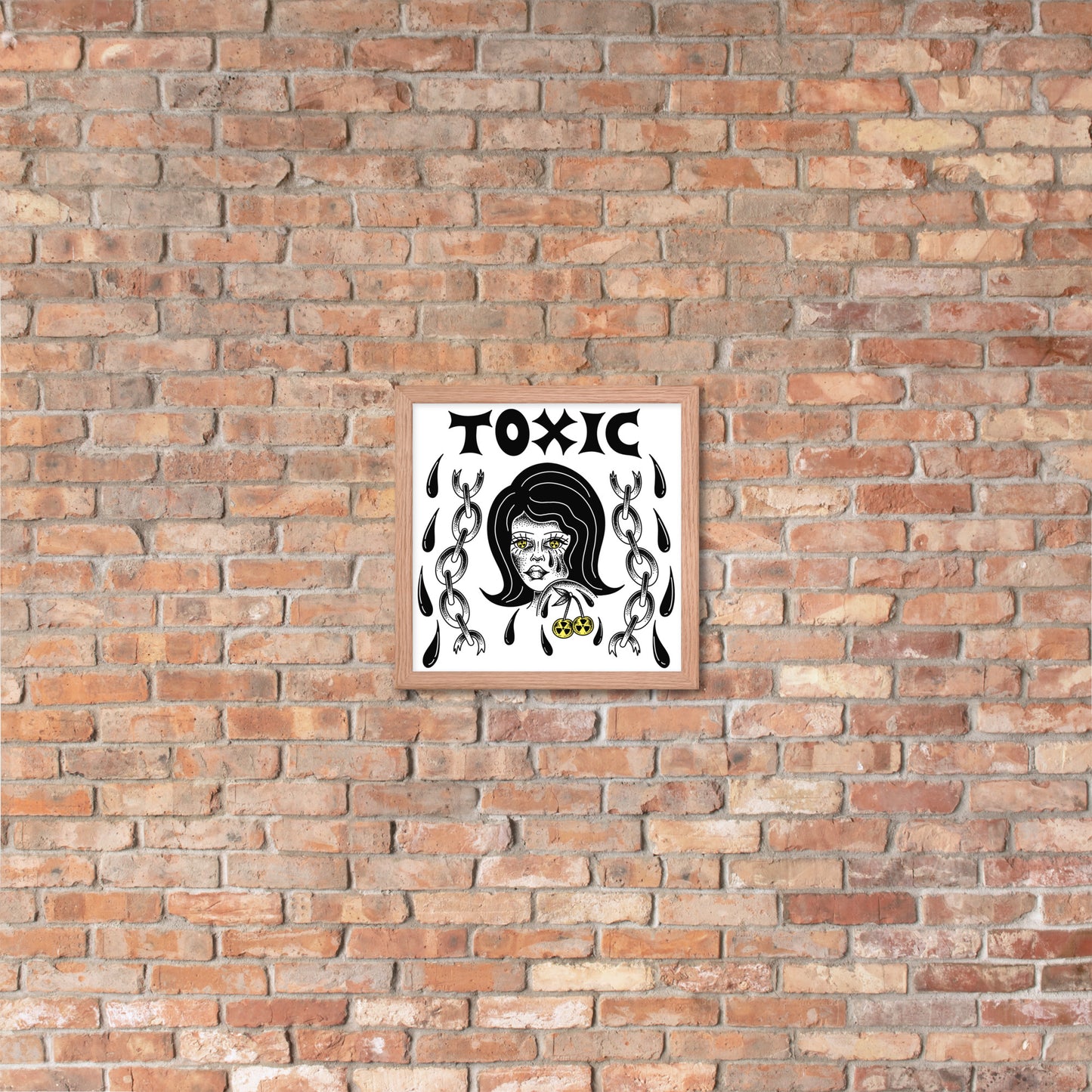 TOXIC Framed poster