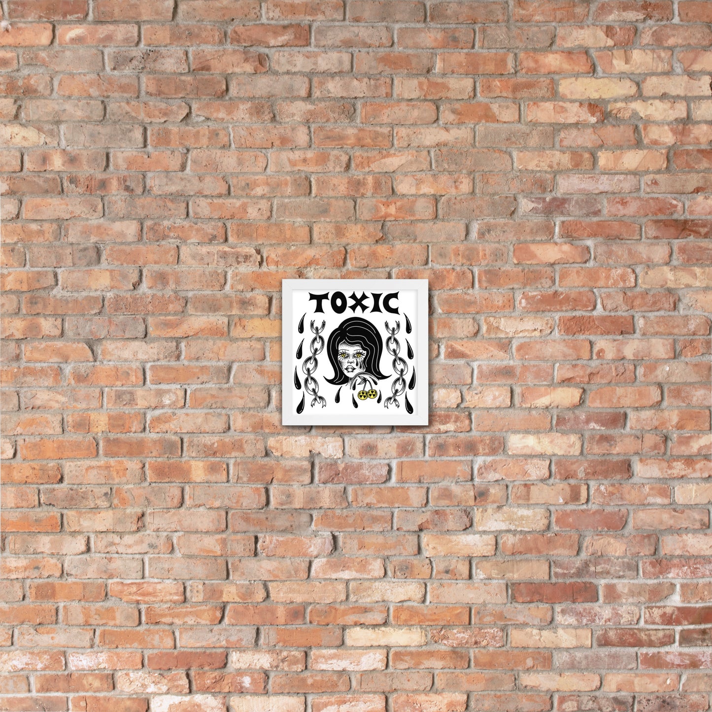 TOXIC Framed poster