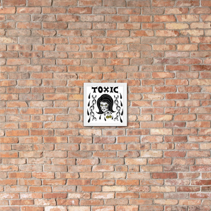 TOXIC Framed poster