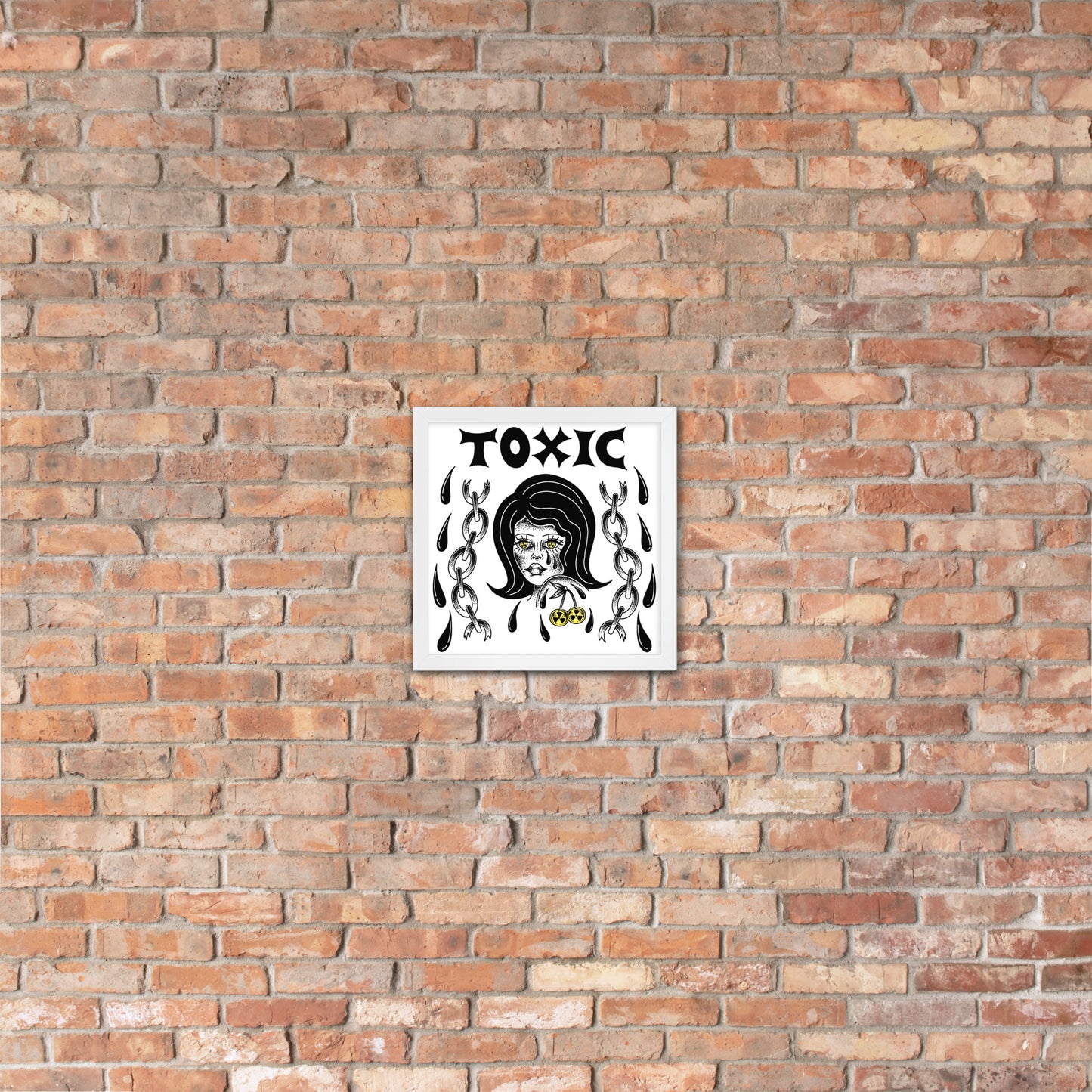 TOXIC Framed poster