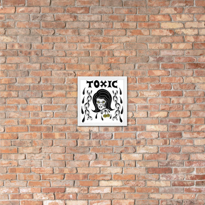 TOXIC Framed poster