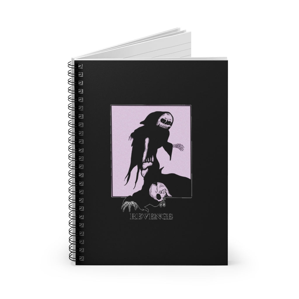 Black REVENGE Notebook - DyesByKaleb 