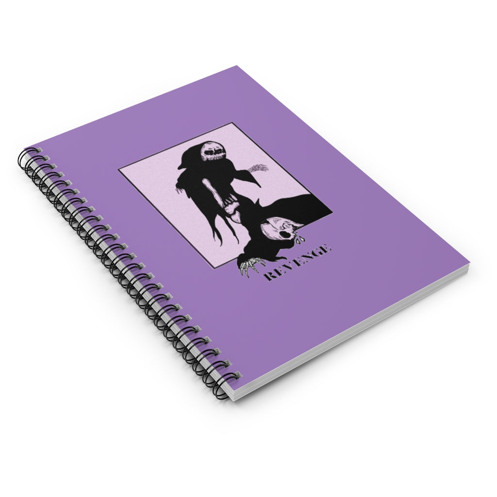 Purple REVENGE Notebook - DyesByKaleb 