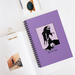 Purple REVENGE Notebook - DyesByKaleb 