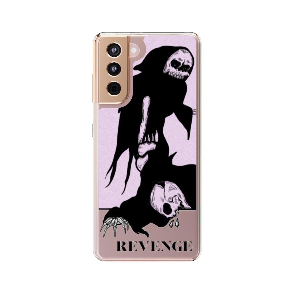 REVENGE Samsung Galaxy S21Clear Cases - DyesByKaleb 
