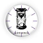 Load image into Gallery viewer, PATIENCE Wall clock - DyesByKaleb 
