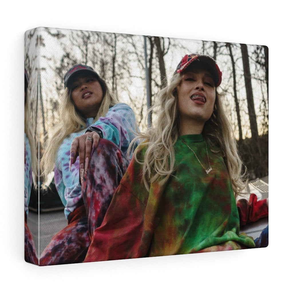 West Coast Girls Canvas Gallery Wrap 2 - DyesByKaleb LLC