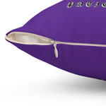 Load image into Gallery viewer, Purple PATIENCE Pillow - DyesByKaleb 
