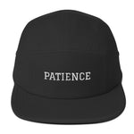 Load image into Gallery viewer, PATIENCE Five Panel Cap - DyesByKaleb 
