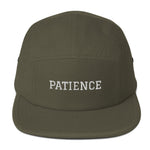 Load image into Gallery viewer, PATIENCE Five Panel Cap - DyesByKaleb 
