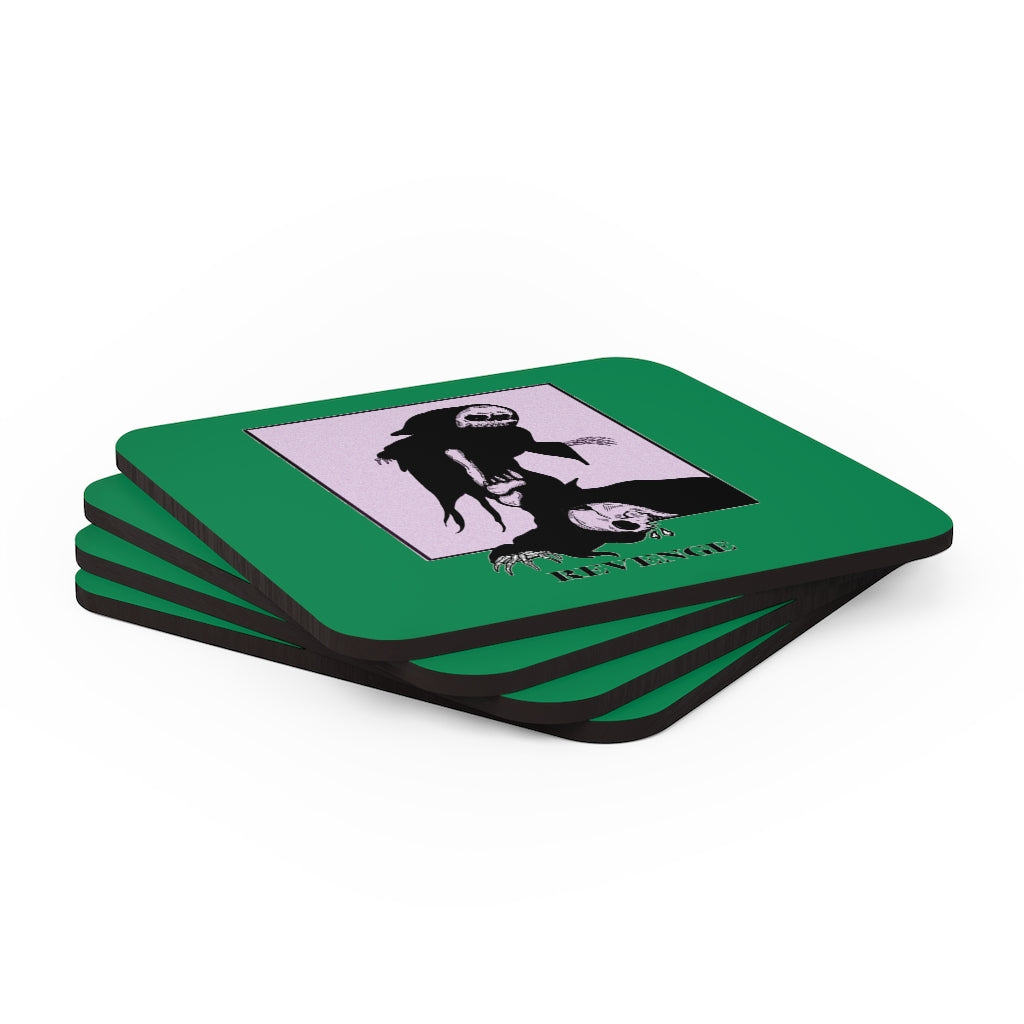 Green REVENGE Coaster - DyesByKaleb 
