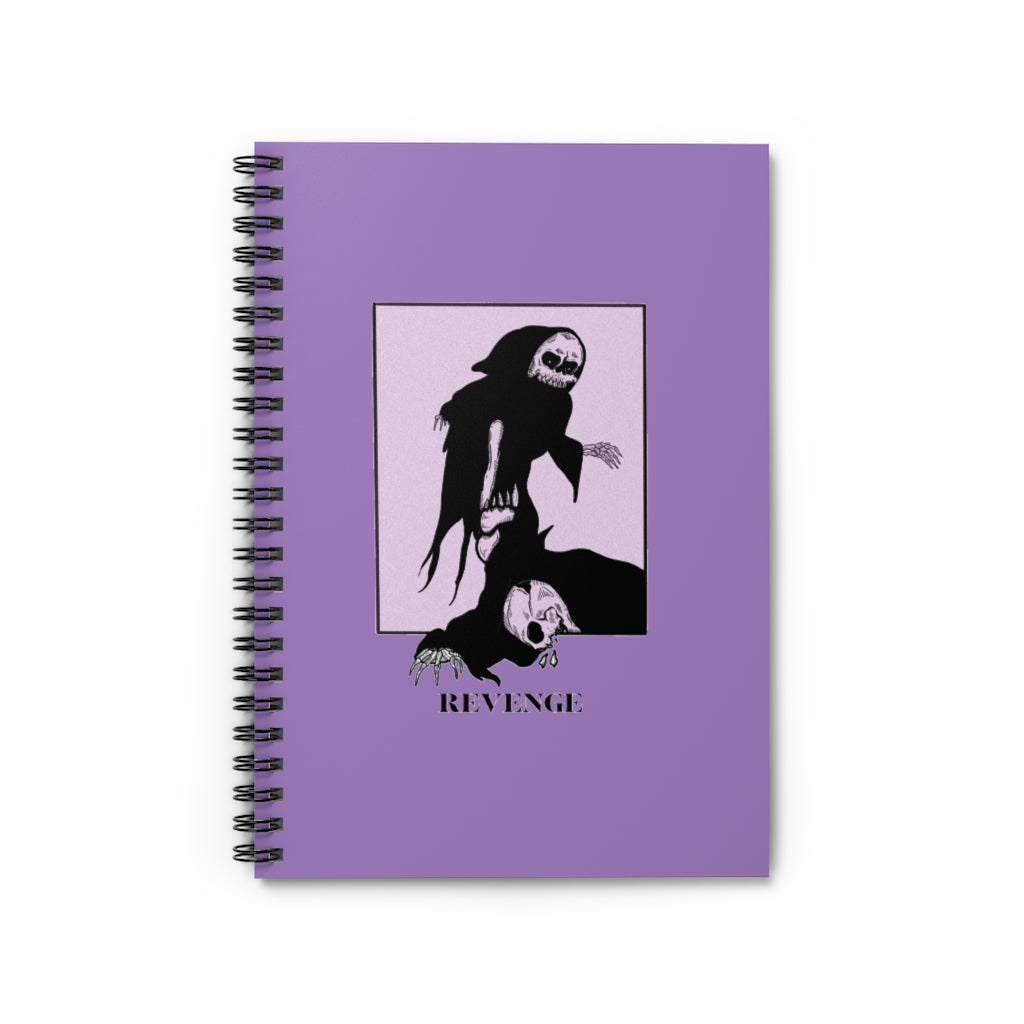 Purple REVENGE Notebook - DyesByKaleb 