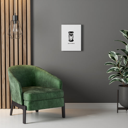 PATIENCE Canvas Gallery Wraps - DyesByKaleb 
