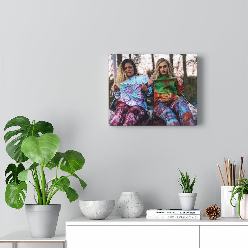 West Coast Girls Canvas Gallery Wrap - DyesByKaleb LLC