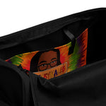 Load image into Gallery viewer, Black PATIENCE Duffle bag - DyesByKaleb 
