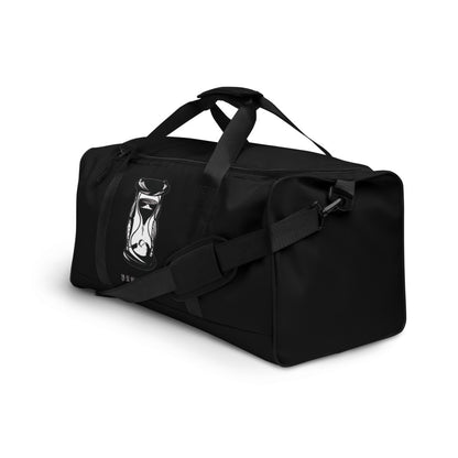 Black PATIENCE Duffle bag - DyesByKaleb 