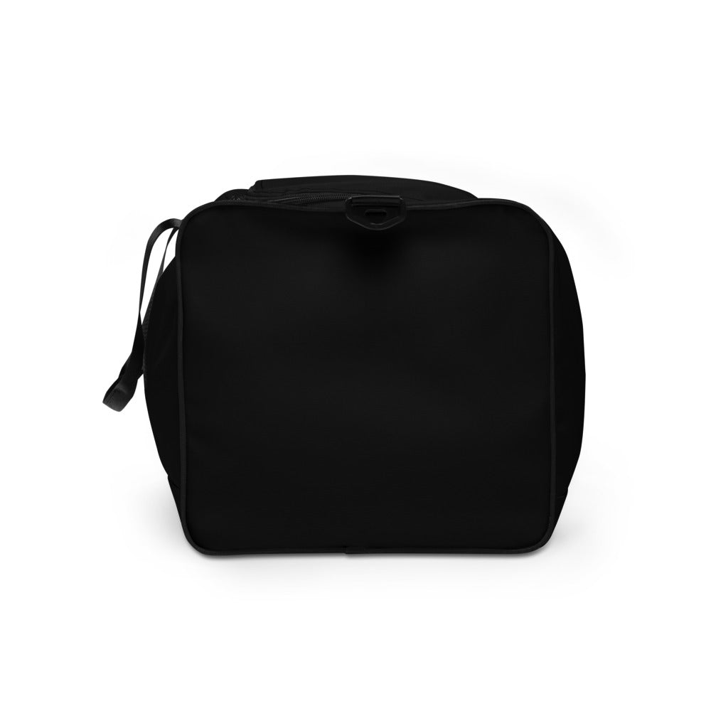 Black PATIENCE Duffle bag - DyesByKaleb 