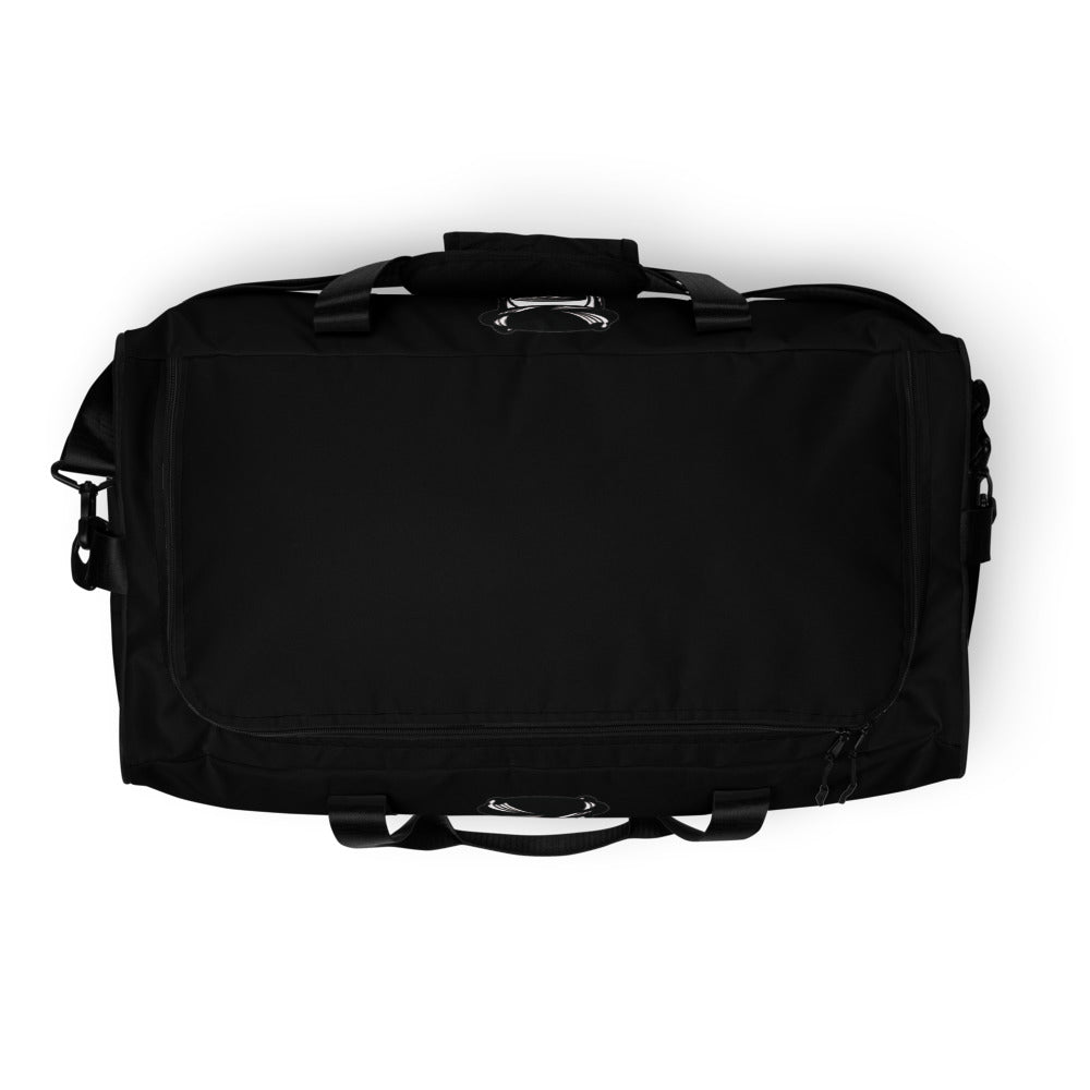 Black PATIENCE Duffle bag - DyesByKaleb 