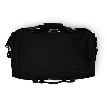 Black PATIENCE Duffle bag - DyesByKaleb 