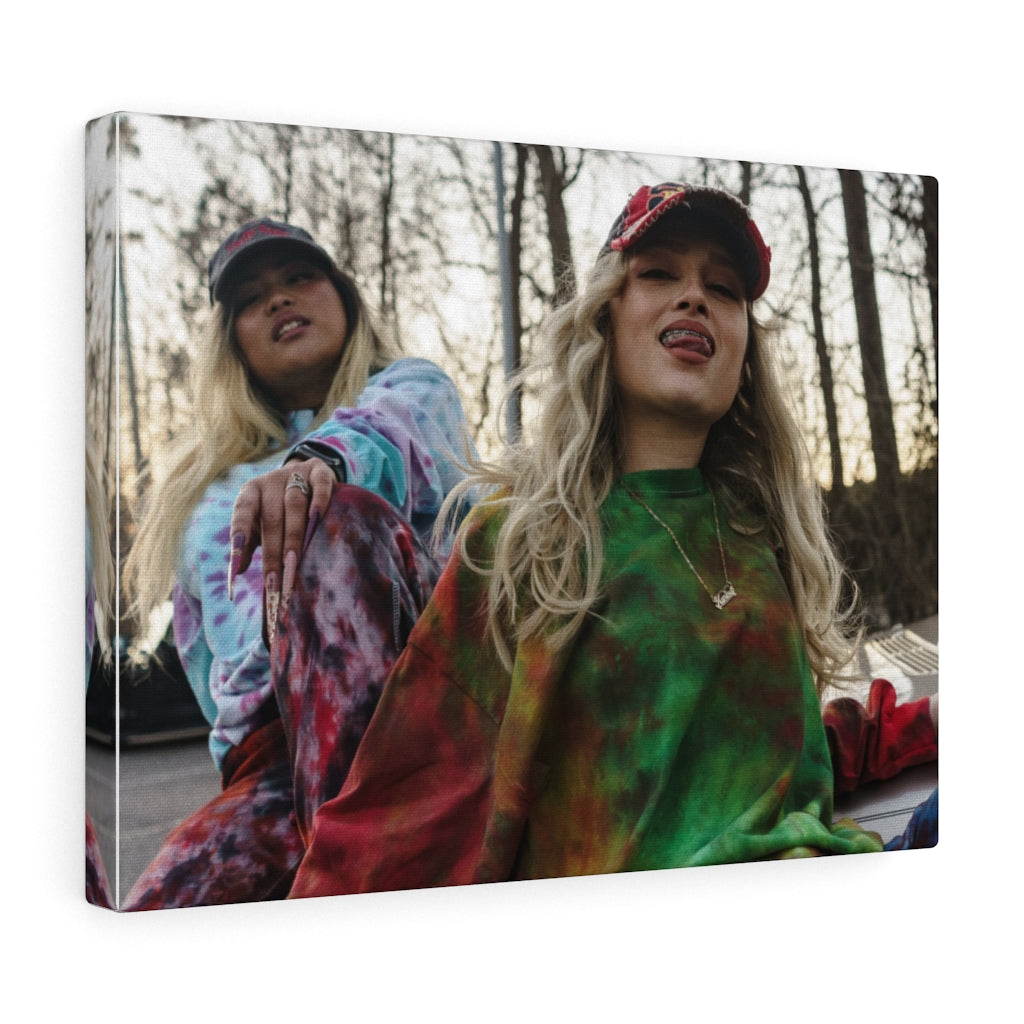 West Coast Girls Canvas Gallery Wrap 2 - DyesByKaleb LLC
