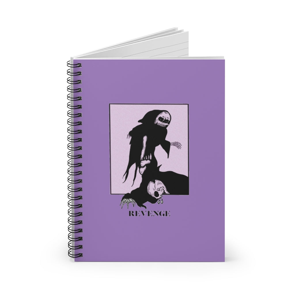 Purple REVENGE Notebook - DyesByKaleb 
