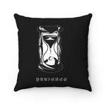 Load image into Gallery viewer, Black PATIENCE Pillow - DyesByKaleb 
