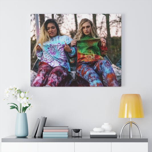 West Coast Girls Canvas Gallery Wrap - DyesByKaleb LLC